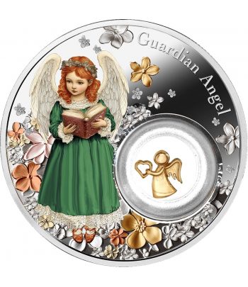 Moneda de plata 2$ Niue 2026 Ángel Guardian.  - 1