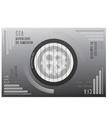 Moneda onza de plata 1000 Francs Camerun 2026 Atlas Maior.  - 3