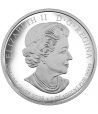 Moneda de plata 20$ Canadá 2016 Jilguero Americano.  - 2