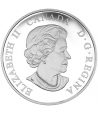 Moneda de plata 20$ Canadá 2016 Halcón de cola roja Real.  - 2