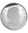 Moneda de plata 20$ Canadá 2016 Buho de las Nieves.  - 2