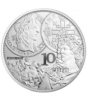 Francia 10 € 2017 Semeuse. Le Luis d'Or. Plata.  - 1