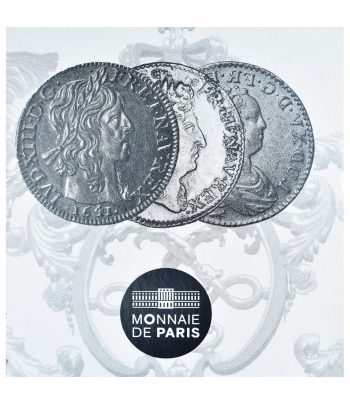Francia 10 € 2017 Semeuse. Le Luis d'Or. Plata.  - 3