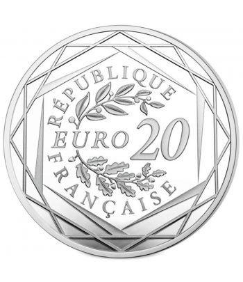 Francia 20€ 2017 Mariana. Liberté. Libertad. Plata.  - 2