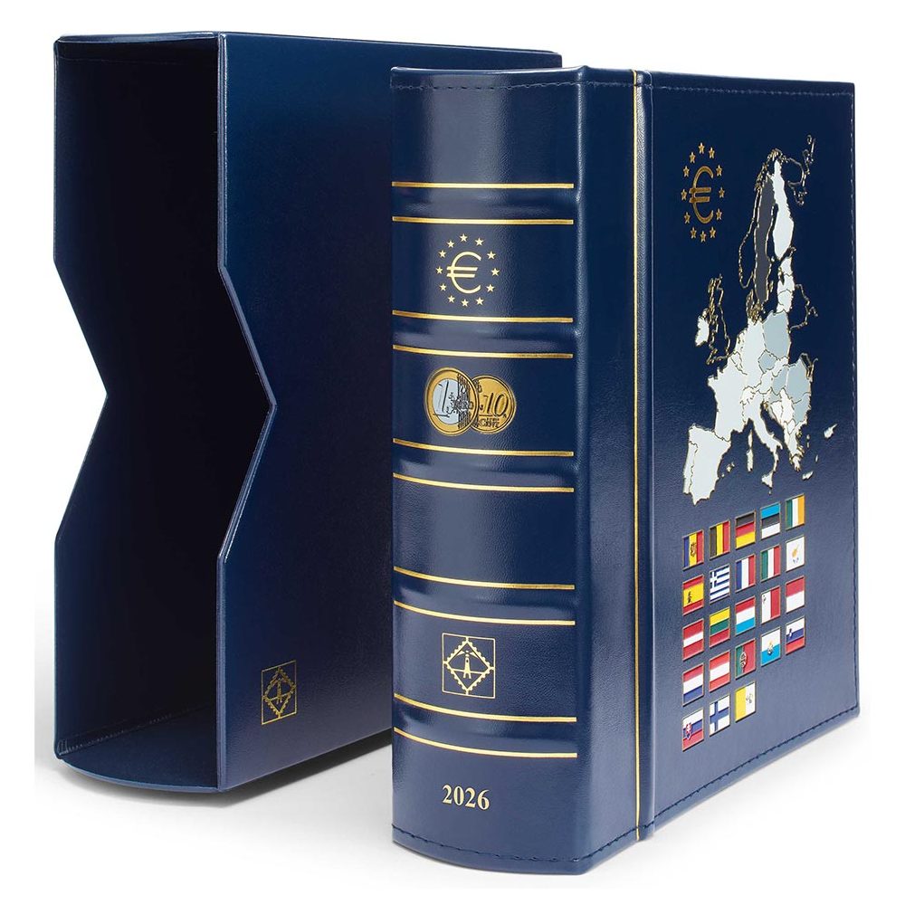 LEUCHTTURM Album Vista Euro 2026 con cajetín  - 1