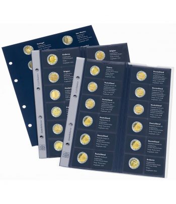 LEUCHTTURM Suplemento 2025 álbum OPTIMA 2 euros  - 1