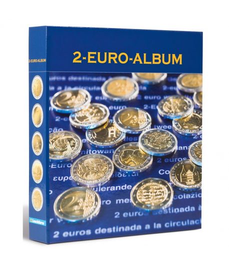 LEUCHTTURM Album preimpreso Numis para monedas de 2 Euros Nº11  - 1