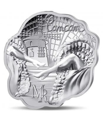 Moneda 10 euros de plata Francia año 2026 Moulin Rouge. Color  - 2