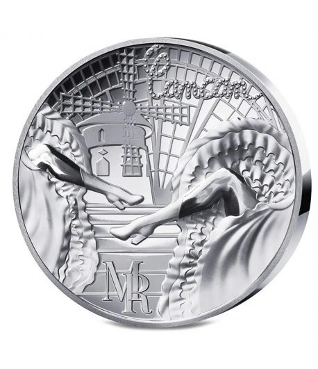 Moneda 20 euros Onza de plata Francia año 2026 Moulin Rouge.  - 1