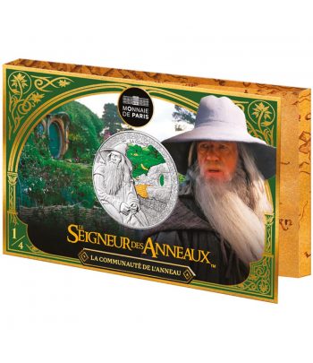 Moneda 50 euros de plata Francia año 2026 Señor de los Anillos. Gandalf  - 1