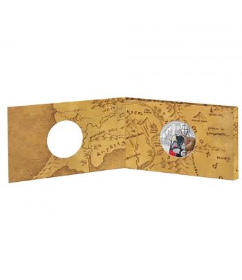 Moneda 50 euros de plata Francia año 2026 Señor de los Anillos. Aragorn.  - 4