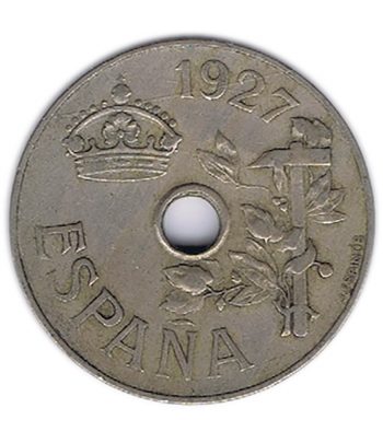 Moneda 25 céntimos 1927 Alfonso XIII. MBC  - 2