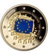 moneda Francia 2 euros 2015. 30 Años bandera de Europa. Proof  - 2