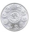 Moneda de plata Mexico 2016 Libertad Dorada.  - 2