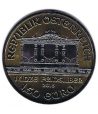 Moneda de plata 1,5 euros Austria Filarmonica 2016. Rutenio  - 2