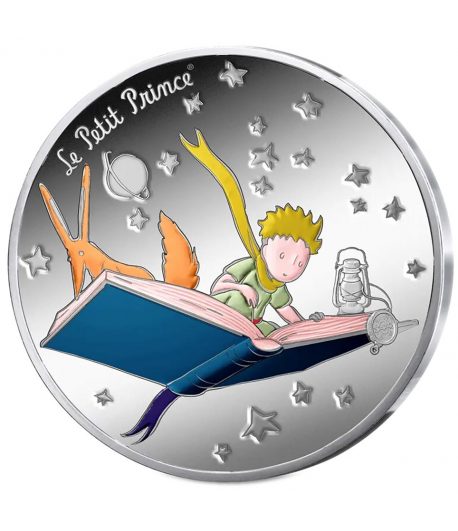 Moneda 10 euros de plata Francia año 2026 El Principito. El Libro.  - 1