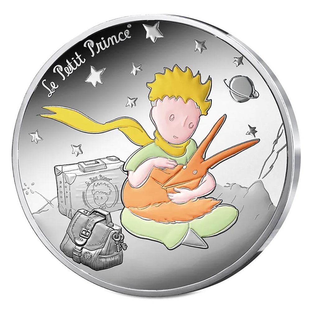 Moneda 10 euros de plata Francia año 2026 El Principito. El Zorro.  - 1