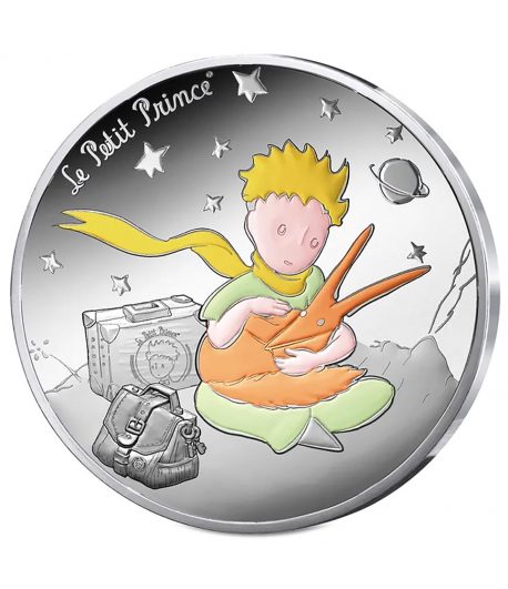Moneda 10 euros de plata Francia año 2026 El Principito. El Zorro.  - 1