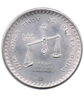 Moneda de México 1 Onza plata Pura 1979.  - 2