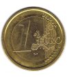Moneda de Italia 1 euro 2002. SC. Chapada oro  - 2