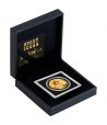 Moneda de oro Tchad 3000 Francs. Balón Bandera España.  - 3