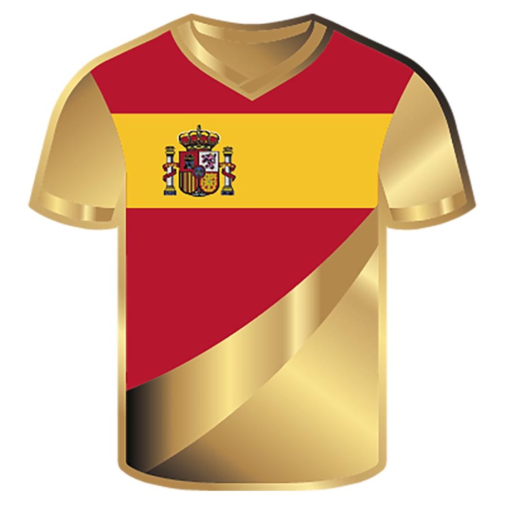 Moneda de oro Tchad 3000 Francs. Camiseta Futbol España.  - 1