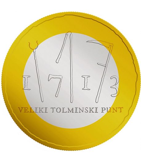 moneda Eslovenia 3 Euros 2013.  - 1
