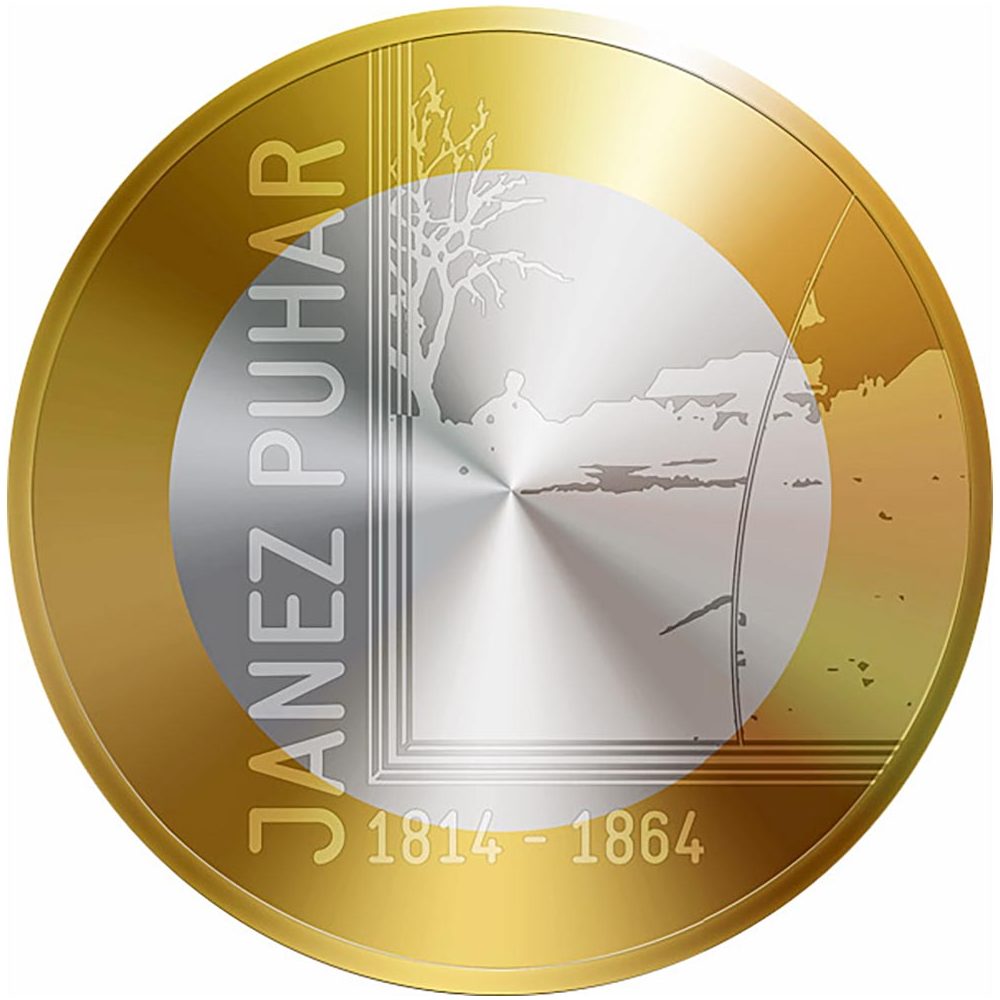 moneda Eslovenia 3 Euros 2014  - 1