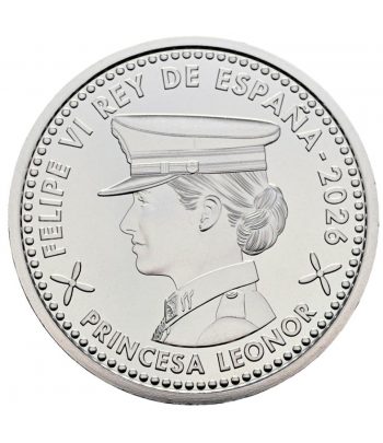 Euroset España 60 euros 2026 Princesa Leonor.  - 3