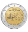 moneda 2 euros Bélgica 2026 100 Años Ferrocarril Belga  - 1