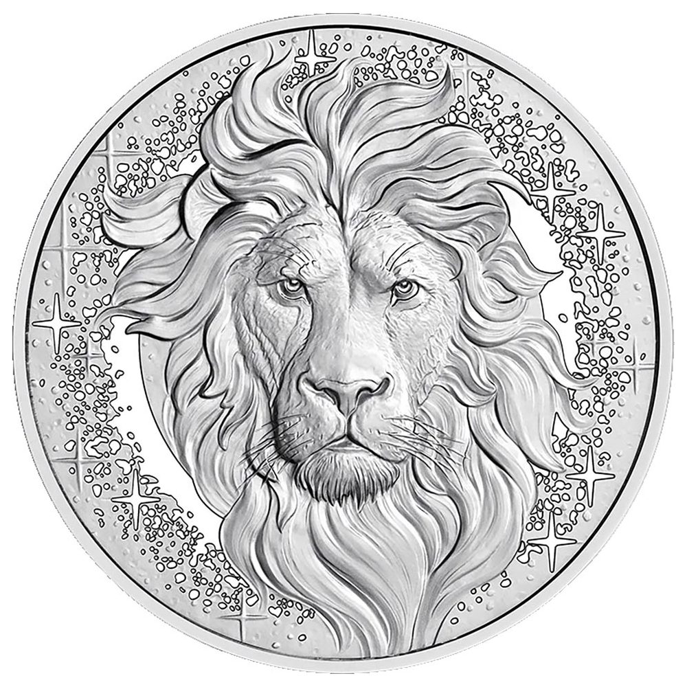 Moneda de plata 20 euros Austria 2026 Leo. Cristal de Roca.  - 1