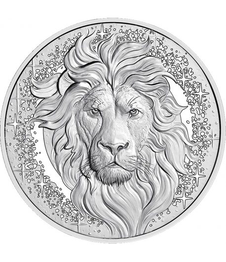 Moneda de plata 20 euros Austria 2026 Leo. Cristal de Roca.  - 1