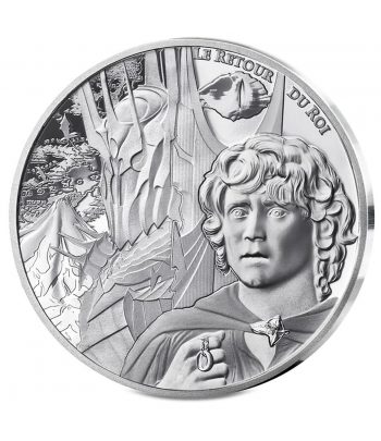 Moneda 10 euros de plata Francia 2026 Señor de los Anillos. El Retorno del Rey.  - 1