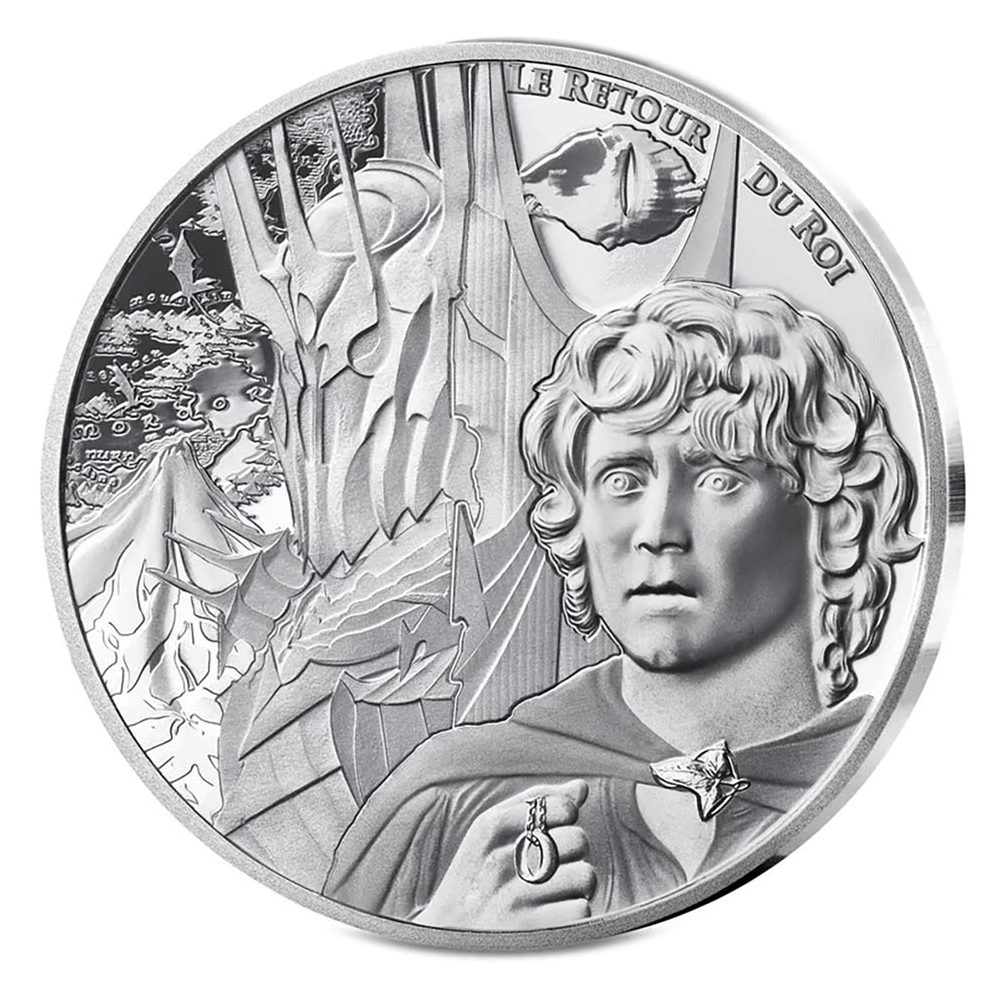 Moneda 10 euros de plata Francia 2026 Señor de los Anillos. El Retorno del Rey.  - 1