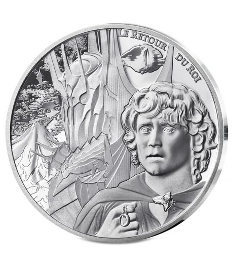 Moneda 10 euros de plata Francia 2026 Señor de los Anillos. El Retorno del Rey.  - 1