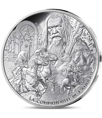 Moneda 10 euros de plata Francia 2026 Señor de los Anillos. La Comunidad del Anillo..  - 1
