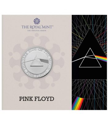 Moneda 5 Libras Inglaterra 2026 Pink Floyd. Niquel.  - 2