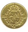 Moneda de ESpaña 1/2 Escudo 1786 Carlos III Madrid DV. Oro  - 2