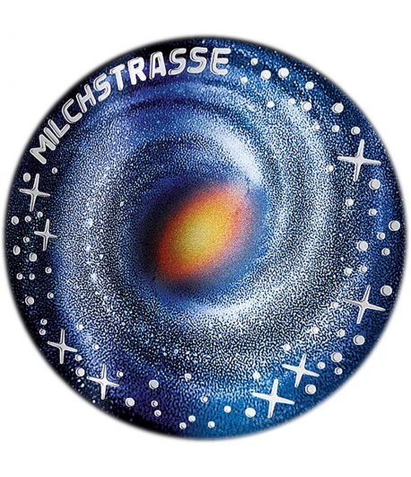 moneda de plata Austria 2021 20 Euros Vía Láctea. The Milky Way.  - 1