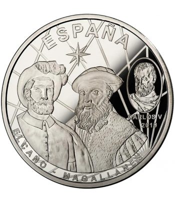 Moneda de España 10 euros año 2019 V Centenario de la Vuelta al Mundo.  - 2