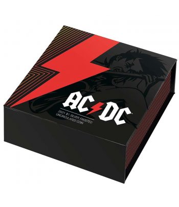 Moneda de plata 1$ Australia 2021 AC/DC. Angus Young.  - 4