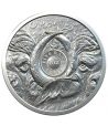 Moneda de plata 5 Rand Sudafrica 2021 Buffalo.  - 2