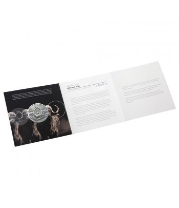 Moneda de plata 5 Rand Sudafrica 2021 Buffalo.  - 5