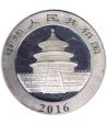 Moneda 10 yuan China Oso Panda 2016. Plata  - 2