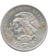 Moneda de Mexico 25 pesos 1968 Juegos Olimpicos. Plata color.  - 2