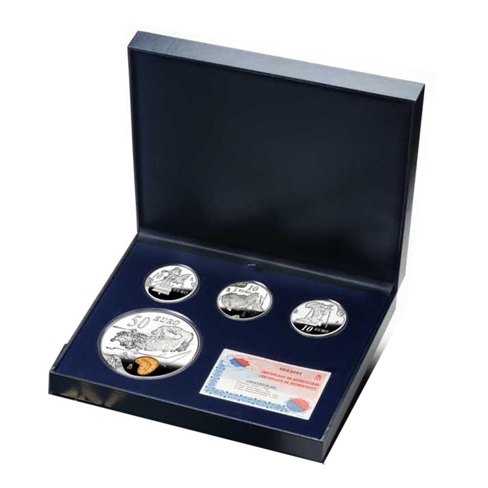 Monedas España 2004 Dalí Serie 5 monedas de Plata.  - 1