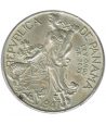 Moneda de Panamá 1 Balboa 1947 Libertad. Plata  - 2