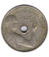 Moneda República Española 25 céntimos 1934 . MBC.  - 1
