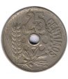 Moneda República Española 25 céntimos 1934 . MBC.  - 2