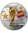 Moneda de España 5 euros 2026 Campeones Copa Mundial de la Fifa. Plata  - 1